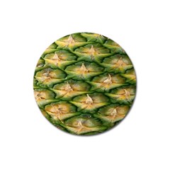 Pineapple Pattern Magnet 3  (round)