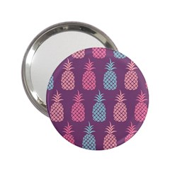 Pineapple Pattern 2 25  Handbag Mirrors by Nexatart