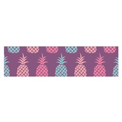 Pineapple Pattern Satin Scarf (oblong) by Nexatart