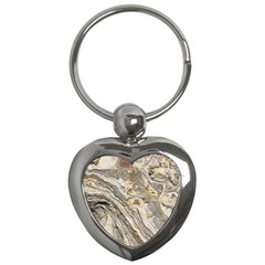 Background Structure Abstract Grain Marble Texture Key Chains (heart)  by Nexatart