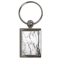 Marble Granite Pattern And Texture Key Chains (Rectangle) 