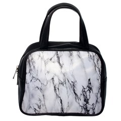 Marble Granite Pattern And Texture Classic Handbags (One Side)