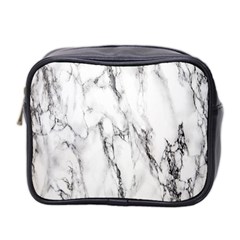 Marble Granite Pattern And Texture Mini Toiletries Bag 2-Side