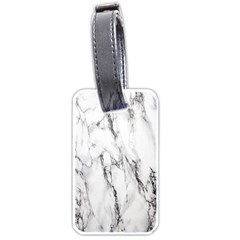Marble Granite Pattern And Texture Luggage Tags (one Side) 