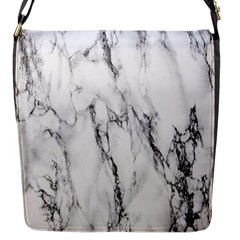 Marble Granite Pattern And Texture Flap Messenger Bag (S)