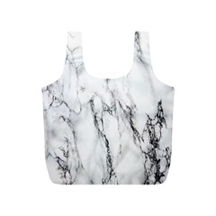 Marble Granite Pattern And Texture Full Print Recycle Bags (s) 