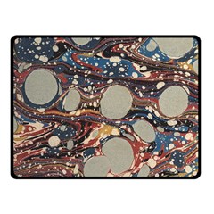 Marbling Fleece Blanket (small) by Nexatart