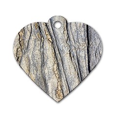 Texture Structure Marble Surface Background Dog Tag Heart (one Side) by Nexatart