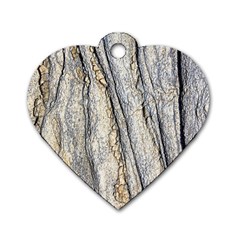 Texture Structure Marble Surface Background Dog Tag Heart (two Sides) by Nexatart