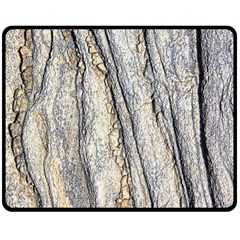 Texture Structure Marble Surface Background Double Sided Fleece Blanket (medium) 