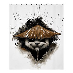 Warrior Panda T Shirt Shower Curtain 60  X 72  (medium)  by AmeeaDesign