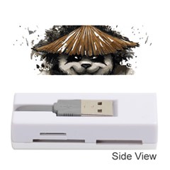 Warrior Panda T Shirt Memory Card Reader (stick) 