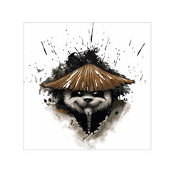 Warrior Panda T Shirt Small Satin Scarf (square) by AmeeaDesign