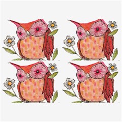 Summer Colourful Owl T Shirt Belt Buckles