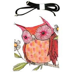 Summer Colourful Owl T Shirt Shoulder Sling Bags