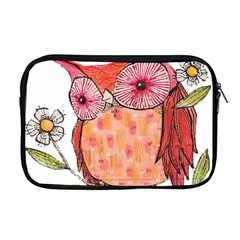 Summer Colourful Owl T Shirt Apple Macbook Pro 17  Zipper Case by AmeeaDesign