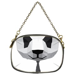 Office Panda T Shirt Chain Purses (two Sides) 