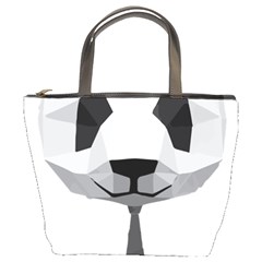 Office Panda T Shirt Bucket Bags by AmeeaDesign