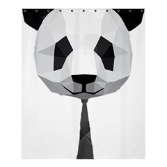 Office Panda T Shirt Shower Curtain 60  X 72  (medium)  by AmeeaDesign