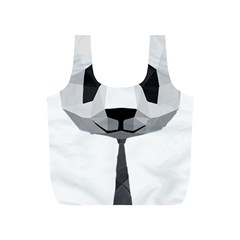 Office Panda T Shirt Full Print Recycle Bags (s)  by AmeeaDesign