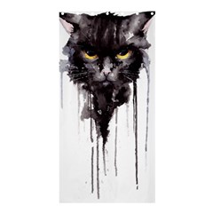 Angry Cat T Shirt Shower Curtain 36  X 72  (stall) 