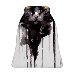 Angry Cat T Shirt Ornament (bell) by AmeeaDesign