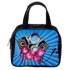 Speakers Headphones Colorful  Classic Handbags (One Side)