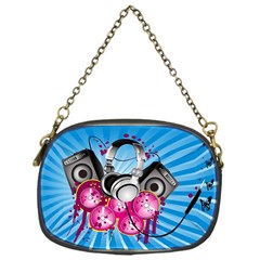 Speakers Headphones Colorful  Chain Purses (One Side) 