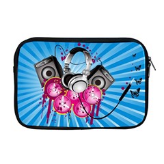 Speakers Headphones Colorful  Apple MacBook Pro 17  Zipper Case