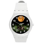 Ecology  Round Plastic Sport Watch (M) Front