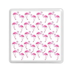 Flamingo Pattern Memory Card Reader (square)  by Valentinaart