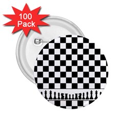 Chess  2.25  Buttons (100 pack) 