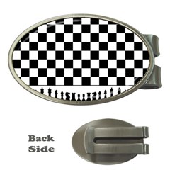 Chess  Money Clips (Oval) 