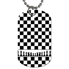 Chess  Dog Tag (One Side)