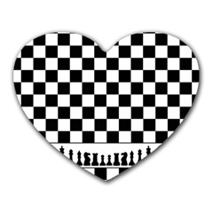 Chess  Heart Mousepads