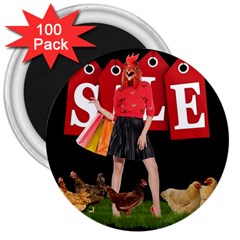 Sale 3  Magnets (100 pack)