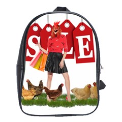 Sale School Bag (large) by Valentinaart