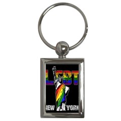 Lgbt New York Key Chains (rectangle)  by Valentinaart