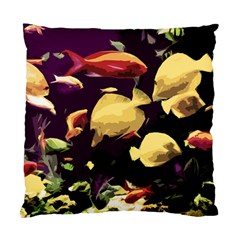 Tropical Fish Standard Cushion Case (two Sides) by Valentinaart