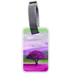 Landscape Luggage Tags (one Side)  by Valentinaart