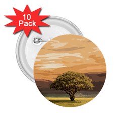 Landscape 2 25  Buttons (10 Pack)  by Valentinaart