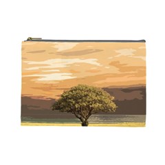 Landscape Cosmetic Bag (large)  by Valentinaart