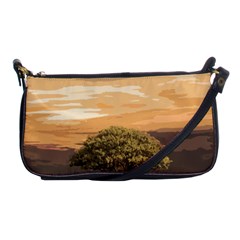 Landscape Shoulder Clutch Bags