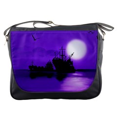 Open Sea Messenger Bags by Valentinaart