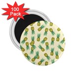 Pineapples pattern 2.25  Magnets (100 pack)  Front