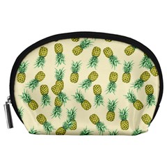 Pineapples Pattern Accessory Pouches (large)  by Valentinaart