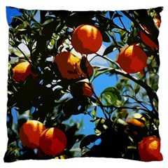 Orange Tree Standard Flano Cushion Case (one Side) by Valentinaart