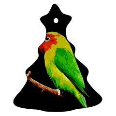 Parrot  Christmas Tree Ornament (two Sides) by Valentinaart