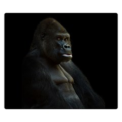 Gorilla  Double Sided Flano Blanket (small) 