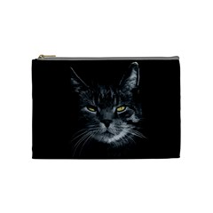 Domestic Cat Cosmetic Bag (medium)  by Valentinaart